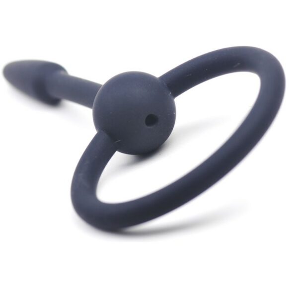 Silicone Penis Plug with Ring