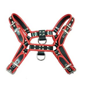 O.T H-Front Harness / שחור אדום - Medium