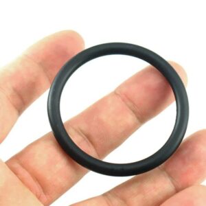 טבעת סיליקון שחורה - 50 מ"מ
