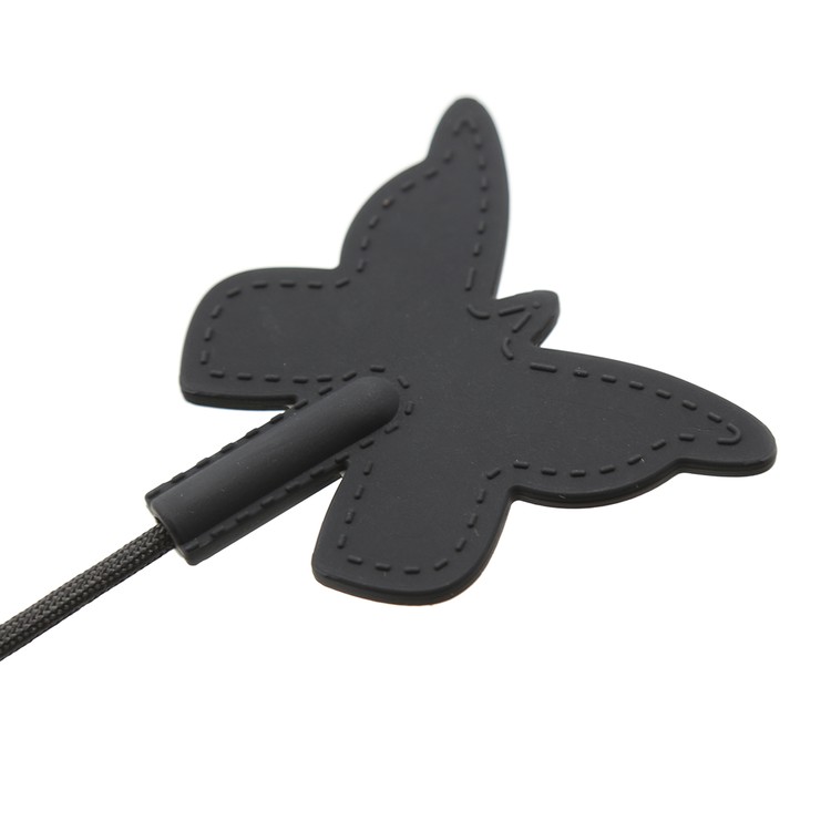 שוט רכיבה פרפר סיליקון שחור