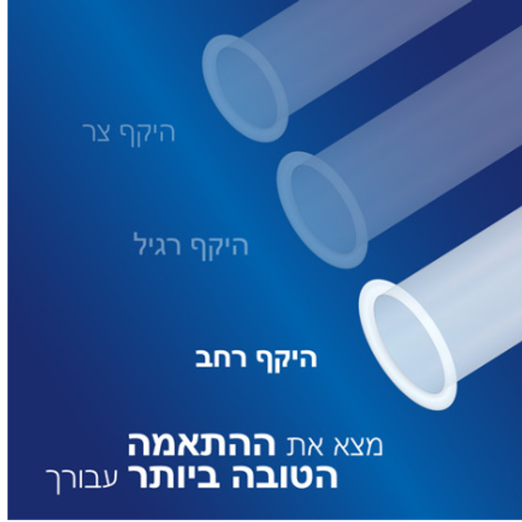 קונדומים Originals XL מעוצבים במידה רחבה