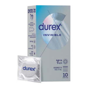קונדומים Invisible מעוצבים להעצמת הרגישות ויחד עם זאת מספקים רמה גבוהה של בטיחות והגנה.