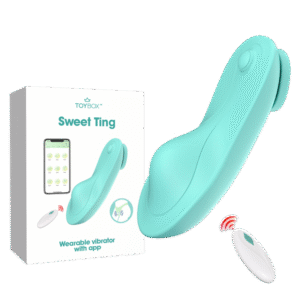 ויברטור מתלבש עם שליטה מרחוק סוויט טינג