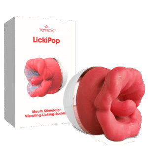 ויברטור חיצוני בצורת פה חושני ליקיפופ