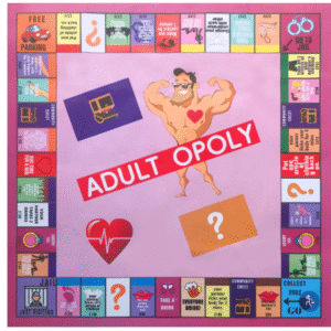 מונופול זוגי סקסי Adultopoly - ורוד